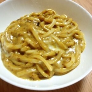 カレーチーズうどん☆